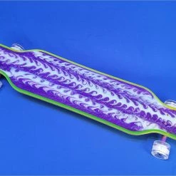Ghost Long Board CLEAR COMPLETES 40" Platypus "Purple Haze" Resin Board By Ryker-B