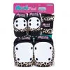 Ghost Long Board HELMETS & PADS 187 Killer Moxi Pads Super 6 Pack, Leopard