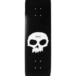 Ghost Long Board ZERO SINGLE SKULL DECK-8.25 BLK/WHT DECKS