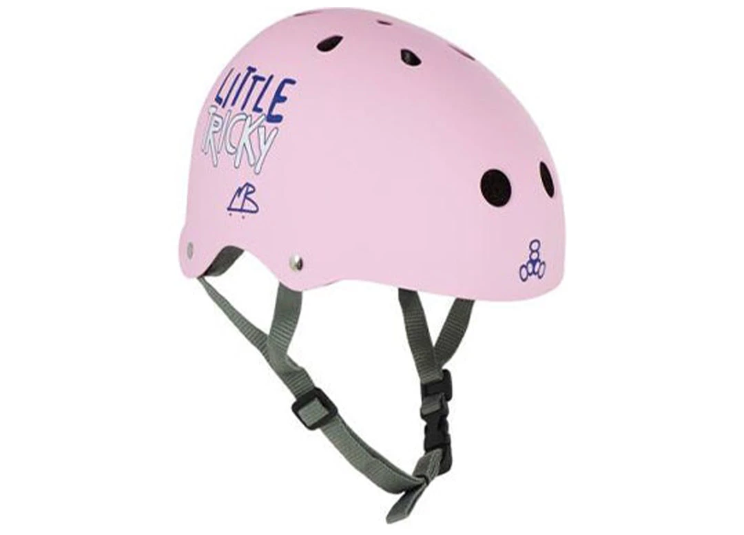 Ghost Long Board HELMETS & PADS Triple 8 Little Trickey Youth Helmet 19.25" - 22"