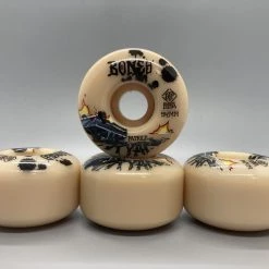 Ghost Long Board Bones Skateboard Wheels STF V4 Ryan Crash & Burn 99A 54mm