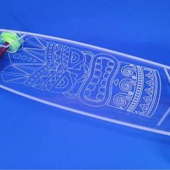 Ghost Long Board 36" Pintail Tiki