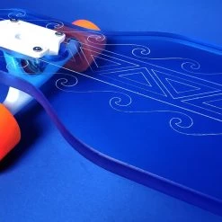 Ghost Long Board Blue Tribal CLEAR BLUE COMPLETES