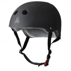Ghost Long Board HELMETS & PADS THE CERTIFIED SWEATSAVER HELMET MATTE BLACK WITH GRAY INSIDE