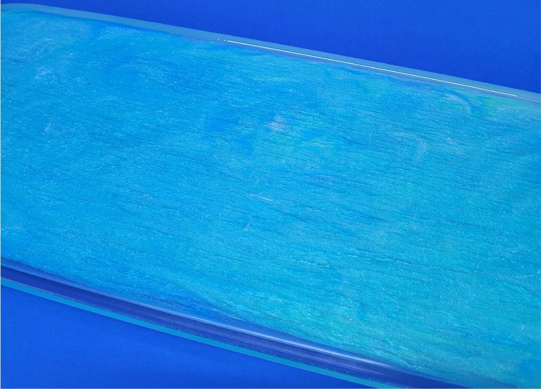 Ghost Long Board ARTIST SERIES COMPLETES 48" Platypus Dancer With Turquoise Resin Swirl