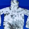 Ghost Long Board Tie Dye Skeleton Peace - Black HOODIES